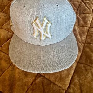 Gray and Gold Yankees SnapBack